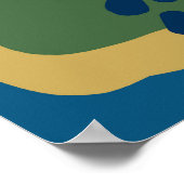 Desert Nights Poster Origineel kunstwerk (Hoek)