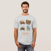Desert Nights Starry Sights Mosquito Bites Desert T-shirt (Voorkant volledig)