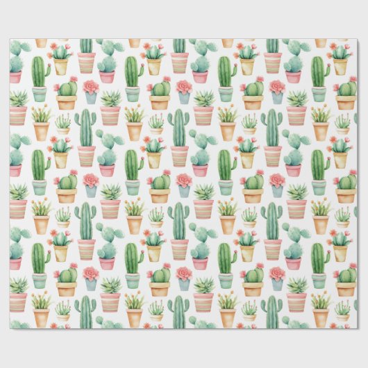 Desert Oasis Cadeaupapier (Vlak)