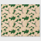 Desert Oasis Camo Cadeaupapier (Vlak)