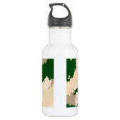 Desert Oasis Camo Waterfles (Achterkant)