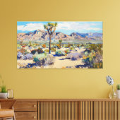 Desert Oasis Canvas Afdruk (Insitu (Woonkamer))