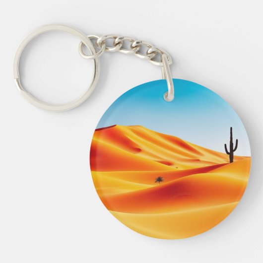Desert Oasis Keychain (Voorkant)