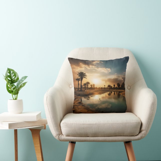 Desert Oasis Kussen (Stoel)
