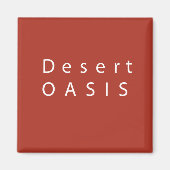 Desert OASIS Magnet (Voorkant)