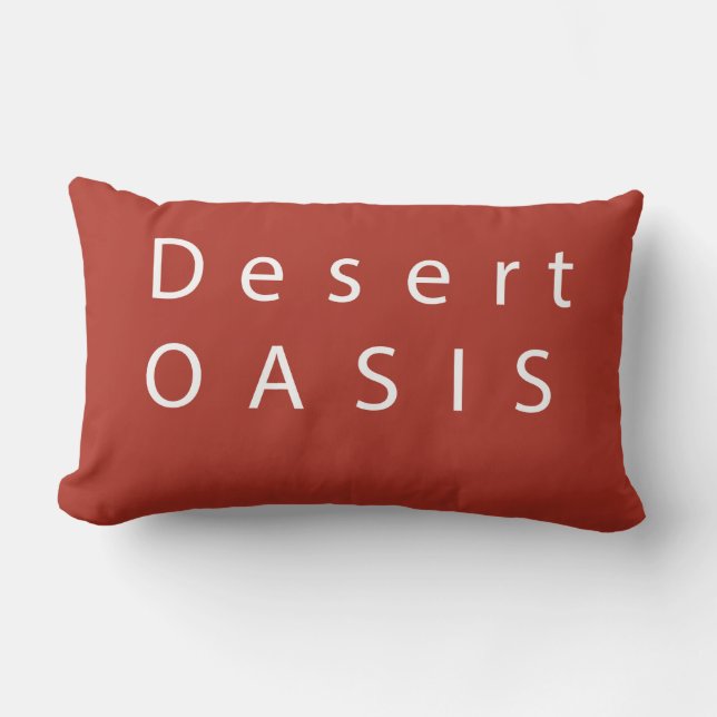 Desert OASIS Pillow Kussen (Voorkant)