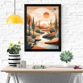 Desert Oasis Poster
