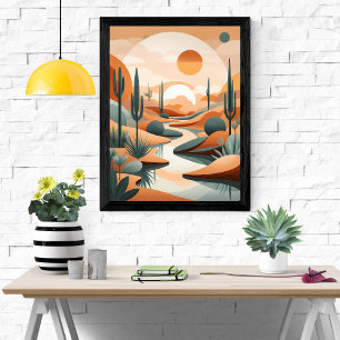 Desert Oasis Poster