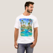 Desert Oasis T-shirt (Voorkant volledig)