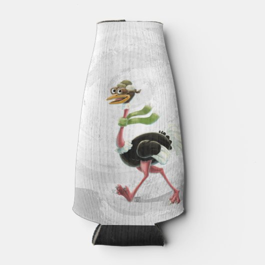 Desert Ostrich Runner Flesjeskoeler (Voorkant)