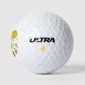 Desert Ostrich Runner Golfballen (Logo)