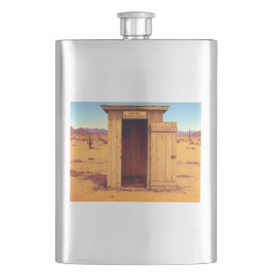 Desert Outhouse roestvrijstalen kolf Flacon