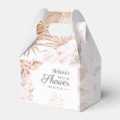 Desert Palms Pampas Grass Boho Vrijgezellenfeest Bedankdoosjes (Voorkant Zijde)