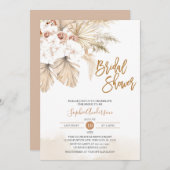 Desert Pampas Grass Boho Vrijgezellenfeest Kaart (Voorkant / Achterkant)