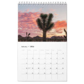 Desert Photo Gift met Cactus Kalender (Jan 2026)