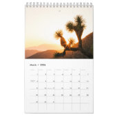 Desert Photo Gift met Cactus Kalender (Mar 2026)