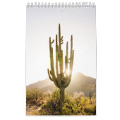 Desert Photo Gift met Cactus Kalender (Hoes)