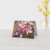 Desert Pink - Note Kaart (Gele Bloem)