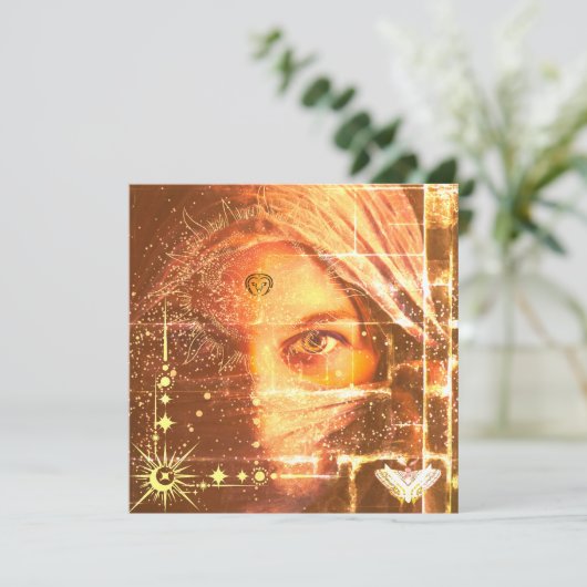 Desert Queen Kaart (Staand voorkant)