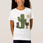 Desert Rattlesnake Cowboy Rest Stop T-shirt (Voorkant)