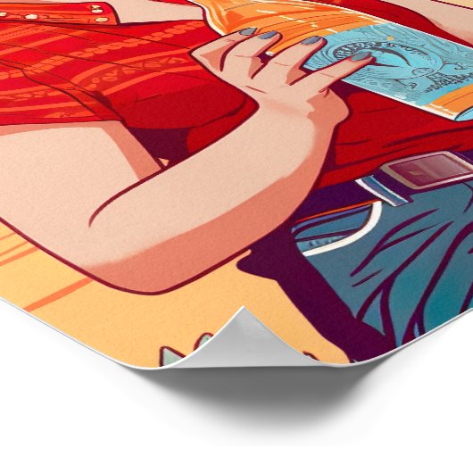 Desert Rescue Dog, Tequila en vrouwelijkheid Print (Hoek)