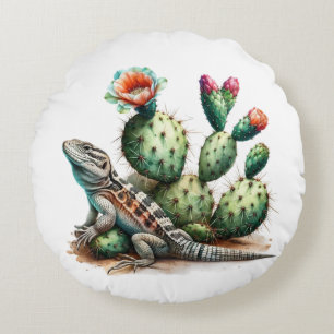 Desert Retreat Pillow Rond Kussen