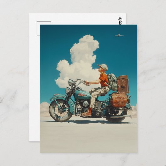 Desert Ride Adventure Escape Briefkaart (Voorkant / Achterkant)