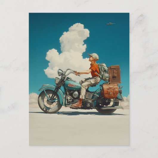 Desert Ride Adventure Escape Briefkaart (Voorkant)