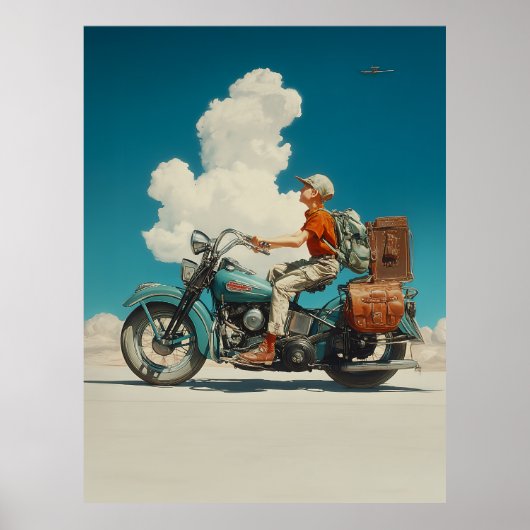 Desert Ride Adventure Escape Poster (Voorkant)