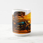 "Desert Ride Biker Mok –  motorfietskunst PR (Center)