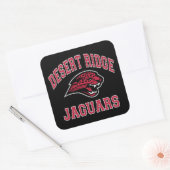 Desert Ridge Jaguars Vierkante Sticker (Envelop)