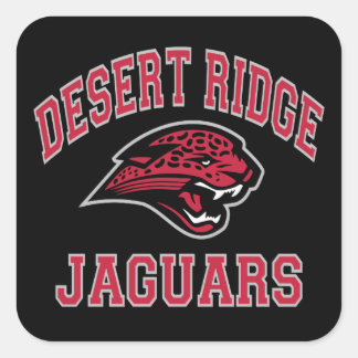 Desert Ridge Jaguars Vierkante Sticker