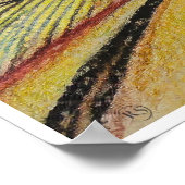 Desert Road - Archief Kunstdruk Poster (Hoek)