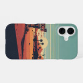 Desert Road Motel iPhone 16 Hoesje (Achterkant horizontaal)