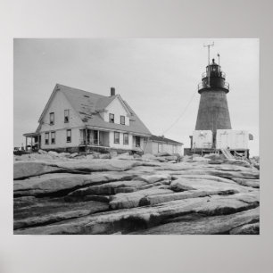 Desert Rock Light Station installeren Poster