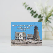 Desert Rock Lighthouse, Maine Briefkaart (Staand voorkant)
