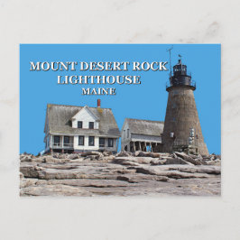 Desert Rock Lighthouse, Maine Briefkaart