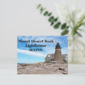 Desert Rock Lighthouse, Maine Briefkaart (Staand voorkant)