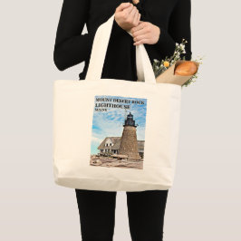Desert Rock Lighthouse, Maine Canvas tas