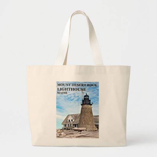 Desert Rock Lighthouse, Maine Canvas tas (Voorkant)