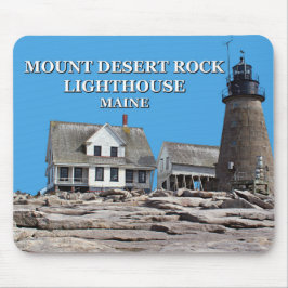 Desert Rock Lighthouse, Maine Mousepad Muismat