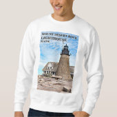Desert Rock Lighthouse, Maine Sweatshirt (Voorkant)