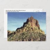 Desert Rock Mountain Peak Landscape Foto Briefkaart (Voorkant / Achterkant)