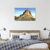 Desert Rock Mountain Peak Landscape Foto Canvas Afdruk (Insitu (Slaapkamer))