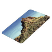 Desert Rock Mountain Peak Landscape Foto Magneet (Linkerzijde)
