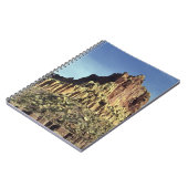 Desert Rock Mountain Peak Landscape Foto Notitieboek (Linkerzijde)