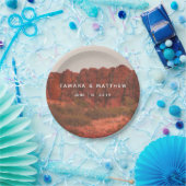 Desert Rocks Paper-Bord Papieren Bordje (Feest)