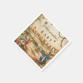 Desert Rodeo Western Baby Shower Servet (Hoek)