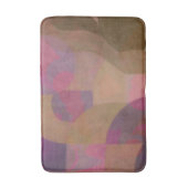 Desert Roos Arches - Warm Abstract Geometrie Badmat (Voorkant Verticaal)