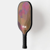 Desert Roos Arches - Warm Abstract Geometrie Pickleball Paddle (Links)